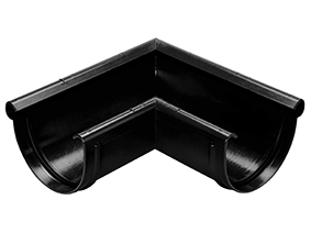 NAROŻNIK ZEWNĘTRZNY KANION   160 x 135   CZARNY WAVIN    (3043697)