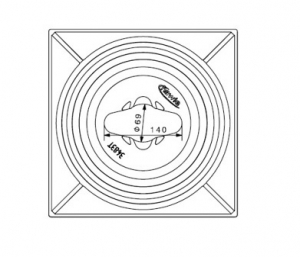 PŁYTA PODKŁADOWA 3483T-MAŁA   (3483T) HAWLE
