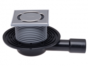 WPUST PODŁOGOWY Z SUCHYM SYFONEM H=7 CM