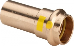 VIEGA PROFIPRESS GAZ KSZTAŁTKA PRZEJŚCIOWA Z SC (BRĄZ)   12 NYPL.